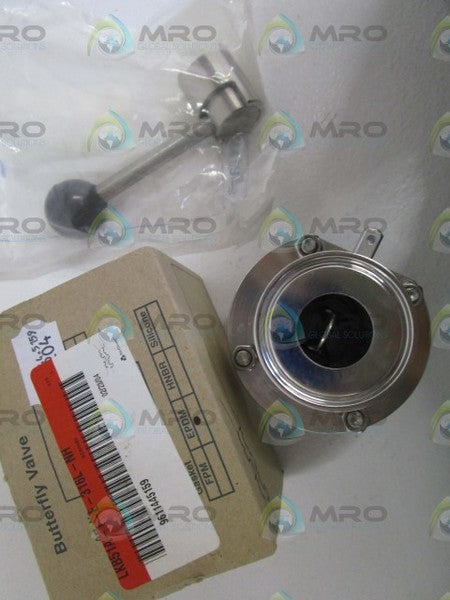 ALFA LAVAL VALVE W/ POSITION HANDLE LKB51A-1-E-316L-B4  NSMP