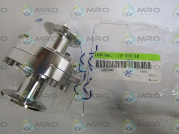 ALFA LAVAL VALVE W/ POSITION HANDLE LKB51A-1-E-316L-B4  NSMP