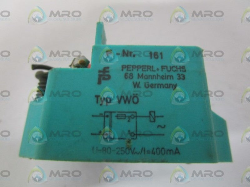 PEPPERL+FUCHS VWO CONTACT BLOCK UNMP