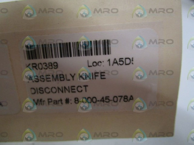 8-000-45-078A KNIFE DISCONNECT ASSEMBLY  NSNP