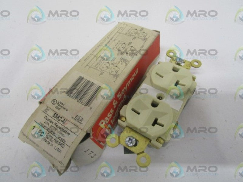 PASS & SEYMOUR 5862-AI DUPLEX RECEPTACLE NSMP