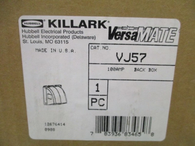 HUBBELL VJ57 BACK BOX NSMP