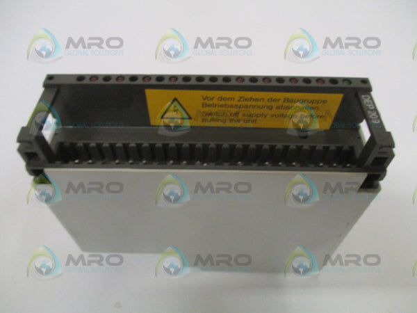 AEG DEP209 6728-042.272572 INPUT MODULE 115VAC (AS PICTURED)  UNMP