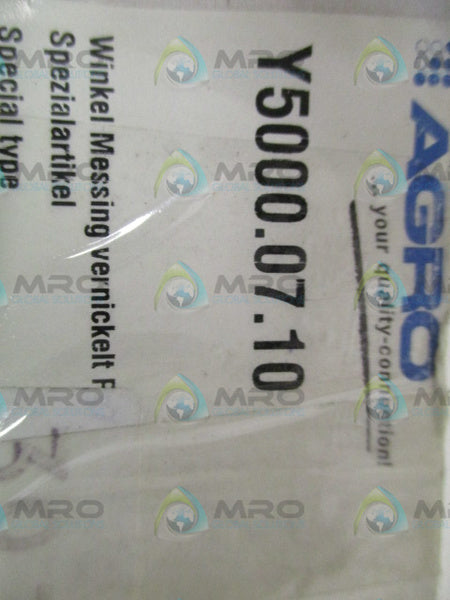 AGRO Y5000.07.10 ELBOW FITTING  NSNP