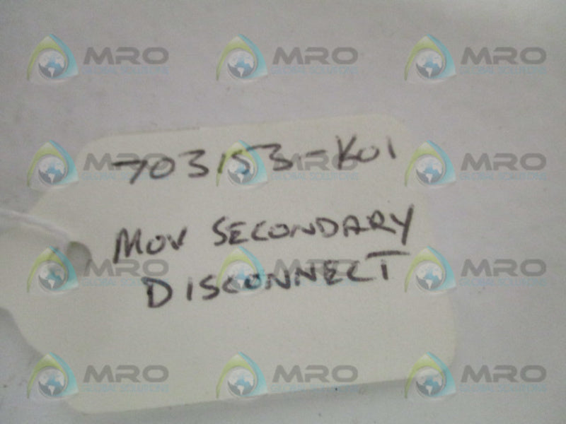ABB 703153-K01 MOVING SECONDARY DISCONNECT SWITCH ASSEMBLY  NSNP