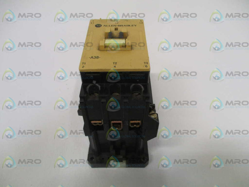 ALLEN BRADLEY 100-A38ND3 SER. C CONTACTOR 110/120V  UNMP