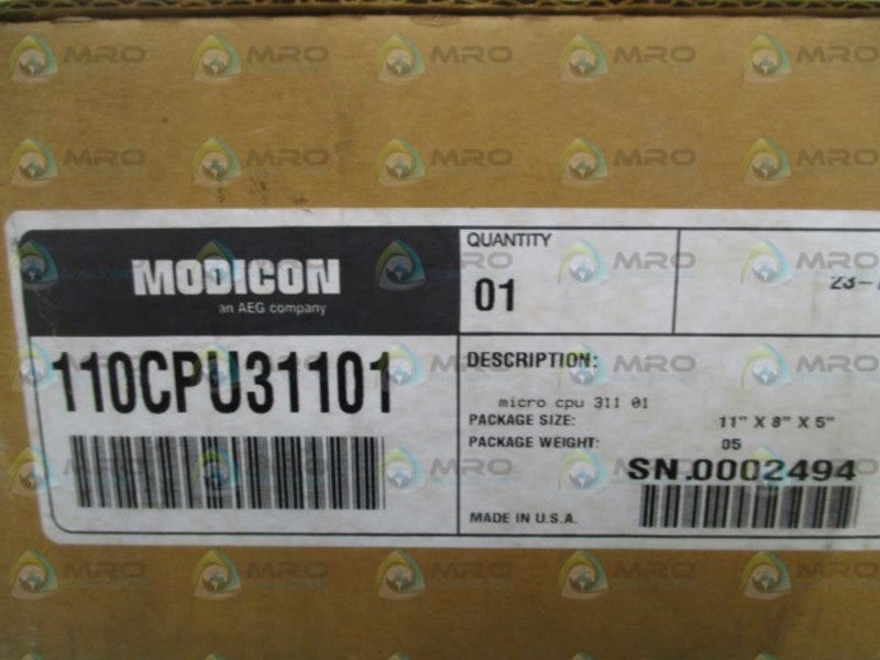 AEG MODICON 110CPU31101 AC POWER SUPPLY  NSMP