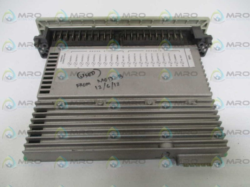 AEG MODICON AS-B804-016 AS-772A-002 OUTPUT MODULE (REPAIRED)  UNMP