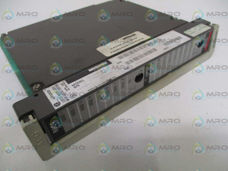 AEG MODICON AS-B804-016 AS-772A-002 OUTPUT MODULE (REPAIRED)  UNMP