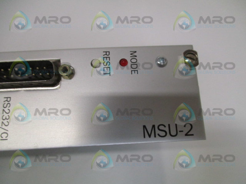 ABB LORENTZEN & WETTRE 30004160 MSU-2 RS232/CI CIRCUIT BOARD  UNMP