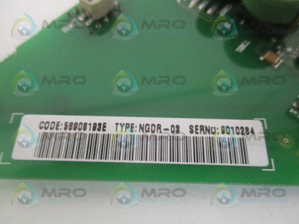 ABB NGDR-03 58908193E  UNMP