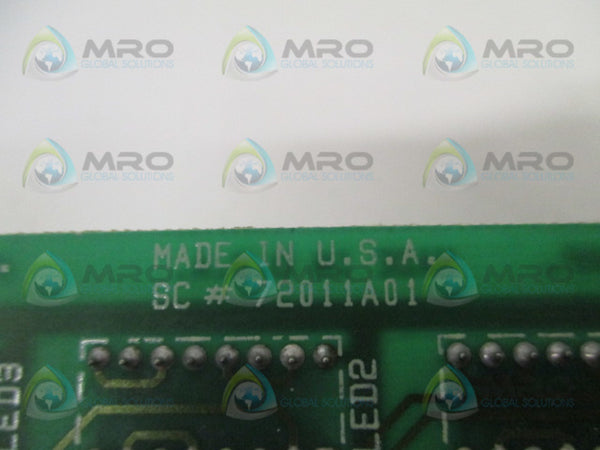 AJAX MAGNETHERMIC 72011A01 FRONT PANEL INTERFACE BOARD  UNMP
