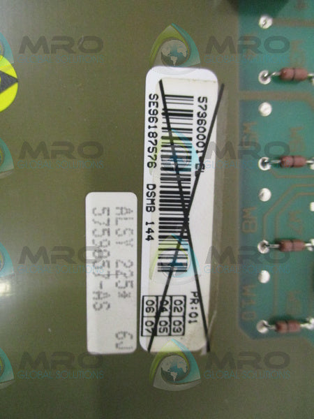 ABB DSMB144 57360001-EL MEMORY MODULE  UNMP