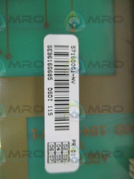 ABB DSDI115 57160001-NV DIGITAL INPUT MODULE (CRACKED)  UNMP