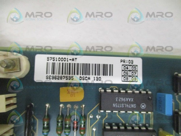 ABB DSCA130 57510001-AT BOARD MODULE  UNMP