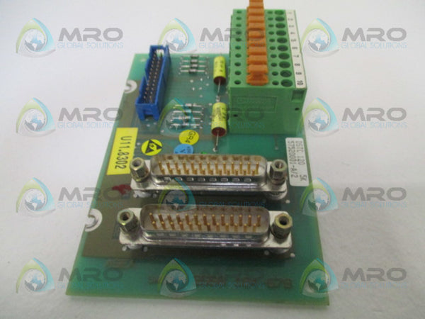 ABB DSTC120 57520001-A/2 BOARD CONNECTION UNIT  UNMP