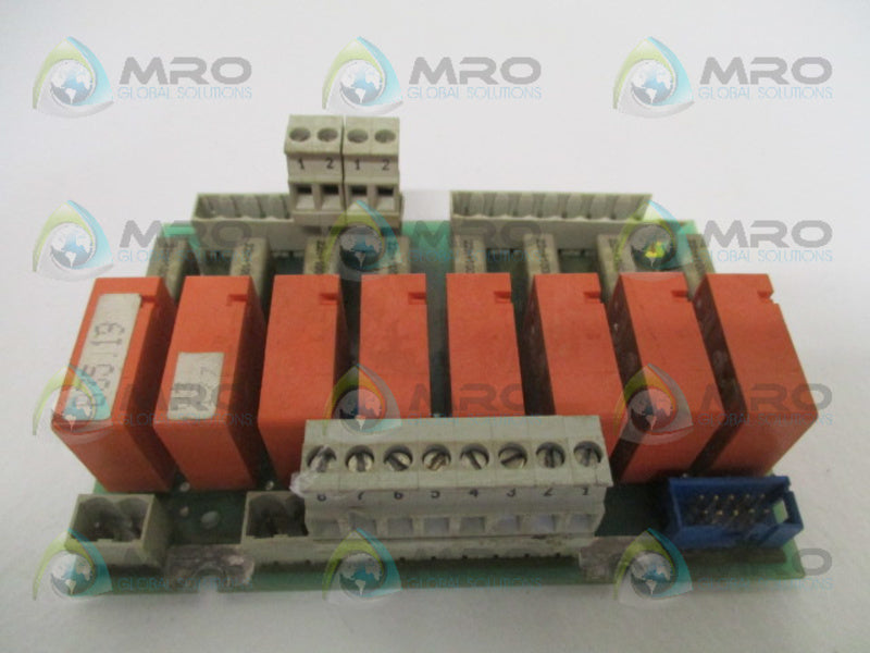 ABB DSTD108L 57160001-ABW BOARD CONNECTION UNIT (AS PICTURED)  UNMP