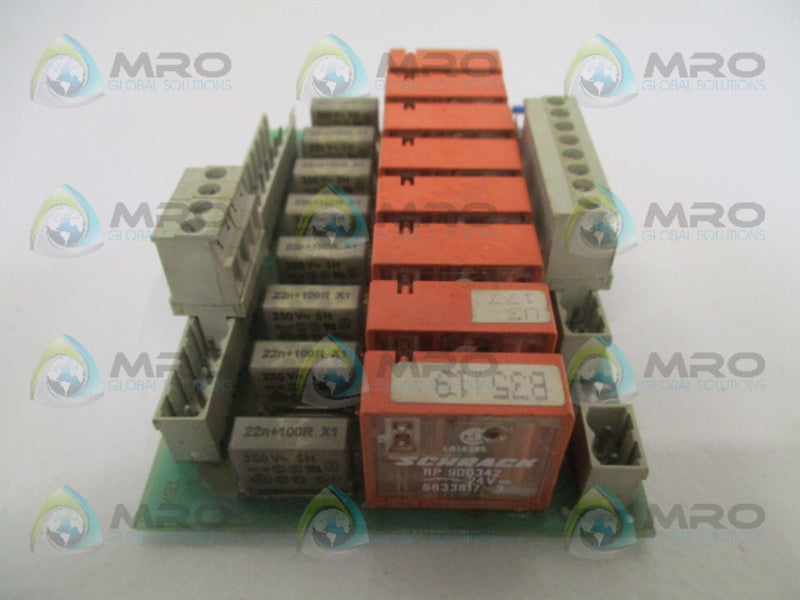 ABB DSTD108L 57160001-ABW BOARD CONNECTION UNIT (AS PICTURED)  UNMP