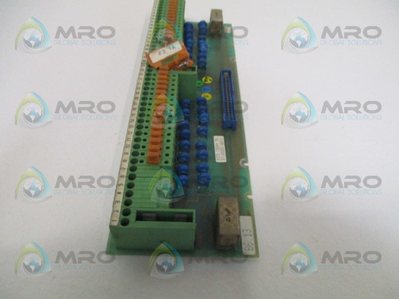 ABB DSTD150A 57160001-UH/1 BOARD CONNECTION UNIT (AS PICTURED)  UNMP