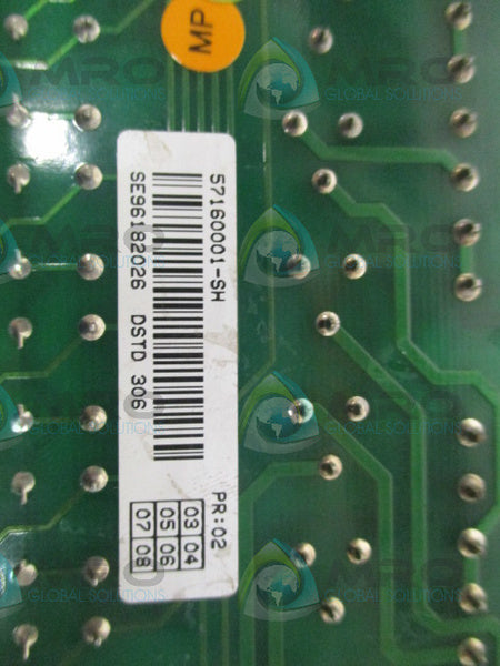 ABB DSTD306 57160001-SH BOARD CONNECTION UNIT  UNMP