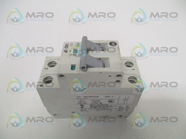 ALLEN BRADLEY 1492-SP2C020 SER. C CIRCUIT BREAKER 2A  UNMP
