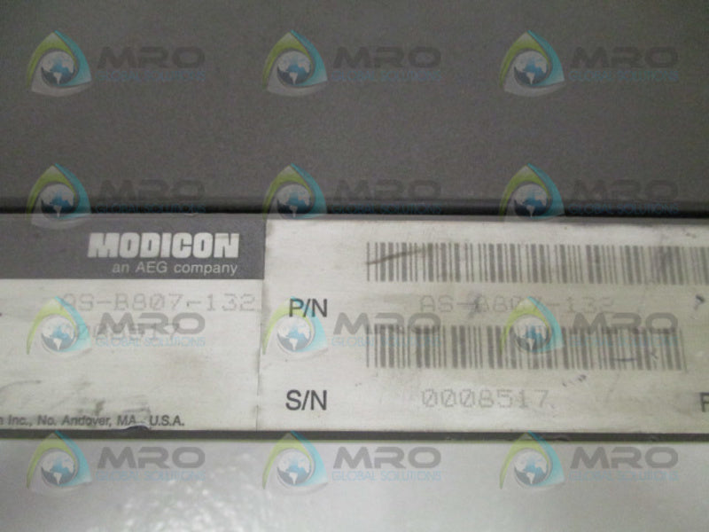 AEG MODICON AS-B807-132 INPUT MODULE  UNMP