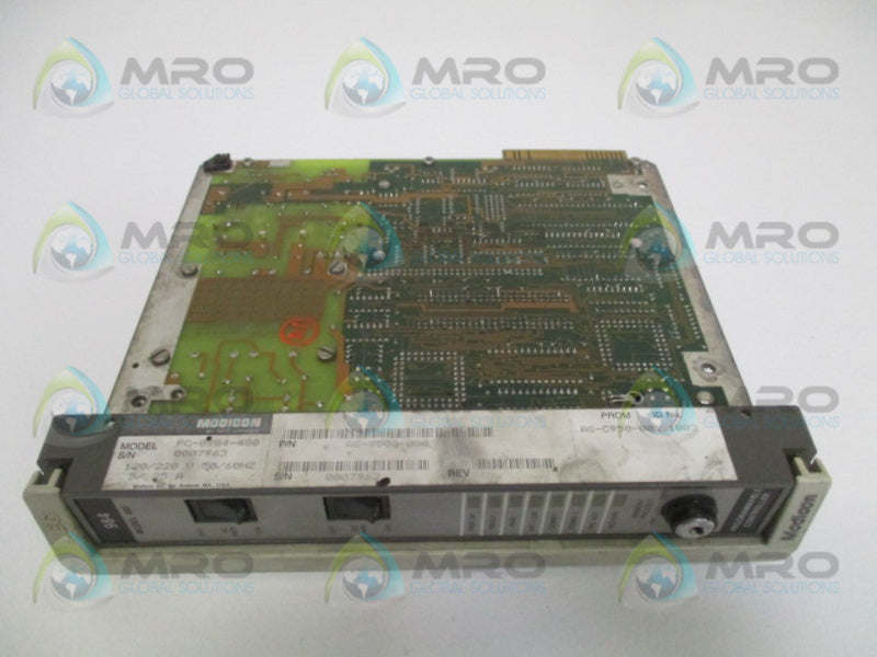 AEG MODICON PC-0984-480 AS-9508-000 CONTROLLER (AS PICTURED)(NO KEY)  UNMP