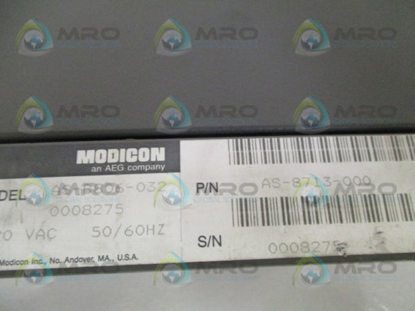 AEG MODICON AS-B806-032 AS-8713-000 OUTPUT MODULE  UNMP