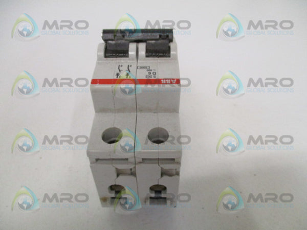 ABB S202-D6 CIRCUIT BREAKER 6A  UNMP