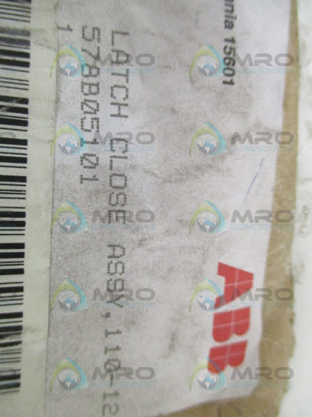 ABB 578B05101 LATCH CLOSE ASSEMBLY  NSNP