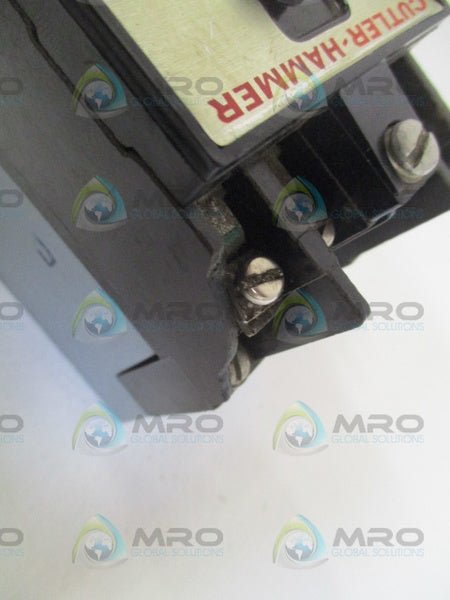 CUTLER HAMMER D26MPR RELAY 110/120V (AS PICTURED)  UNMP