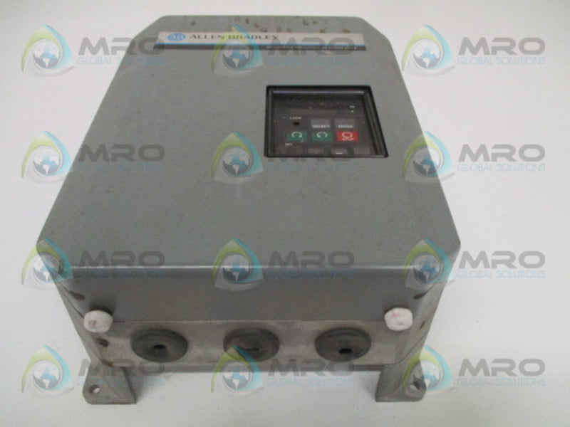 ALLEN BRADLEY 1333-YAB SER. D ADJ. FREQUENCY AC DRIVE (AC PICTURED)  UNMP