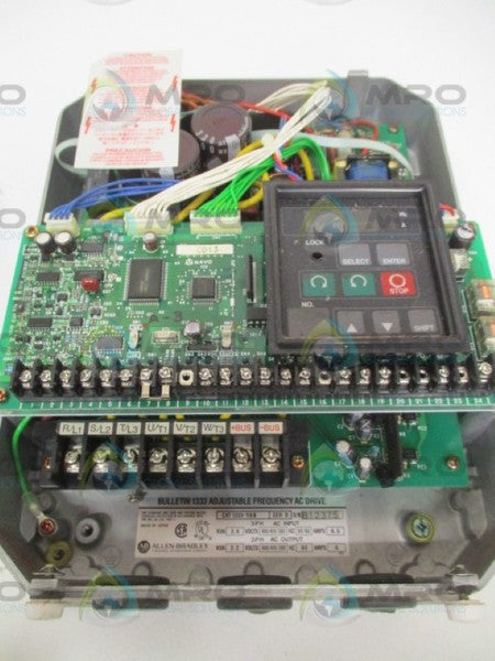 ALLEN BRADLEY 1333-YAB SER. D ADJ. FREQUENCY AC DRIVE (AC PICTURED)  UNMP