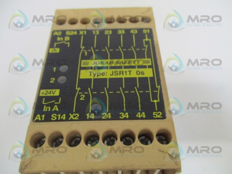 JOKAB JSR1T-0S SAFETY EXPANSION RELAY  UNMP