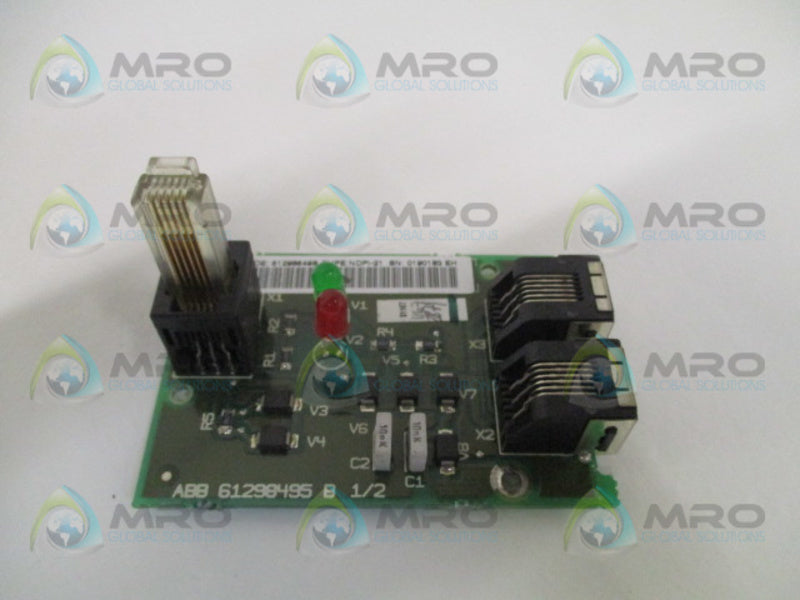 ABB NDPI-21 61298649B PANEL DRIVE BOARD  UNMP