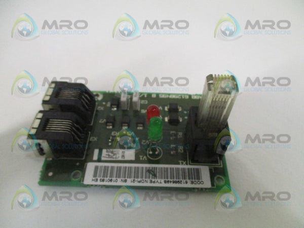 ABB NDPI-21 61298649B PANEL DRIVE BOARD  UNMP