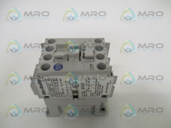 ALLEN BRADLEY 100-C09KD10 SER. A CONTACTOR 110V  UNMP