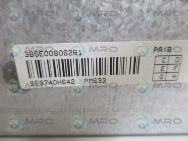 ABB PM633 3BSE008062R1 PROCESSOR MODULE (AS PICTURED)  UNMP