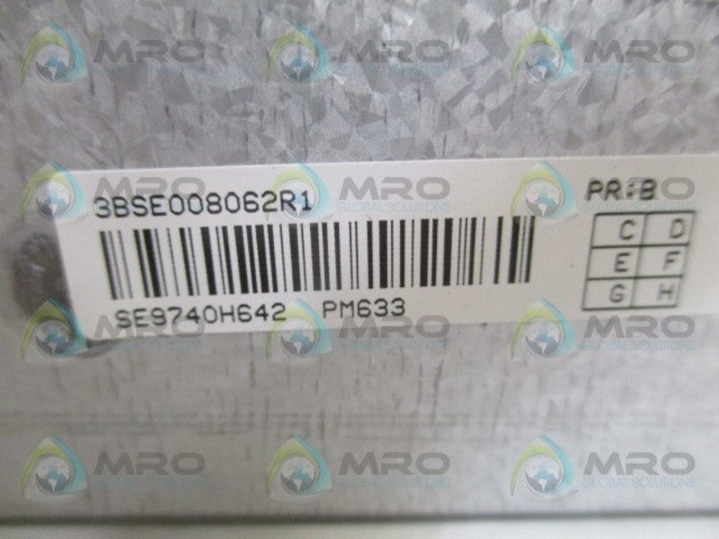 ABB PM633 3BSE008062R1 PROCESSOR MODULE (AS PICTURED)  UNMP
