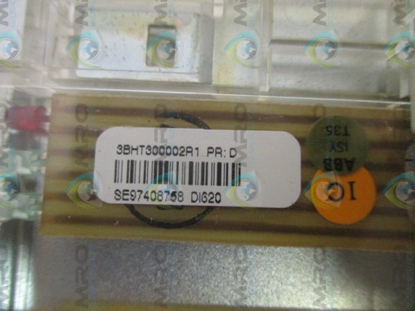ABB DI620 3BHT300002R1 DIGITAL INPUT MODULE UNMP