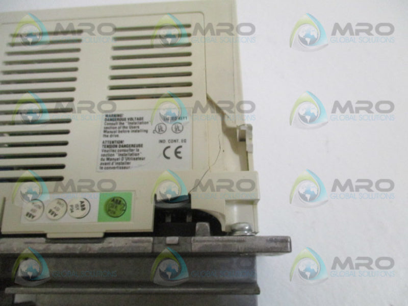ABB ACS101-1K1-1 FREQUENCY CONVERTER DRIVE (AS PICTURED)  UNMP