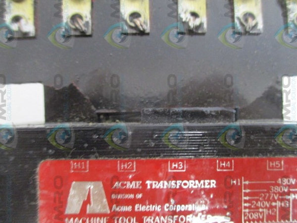 ACME TA-1-81325 MACHINE TOOL TRANSFORMER (AS PICTURED)  NSNP