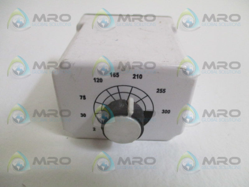 DAYTON 5X830N TIME DELAY RELAY 2-300 SEC.  UNMP
