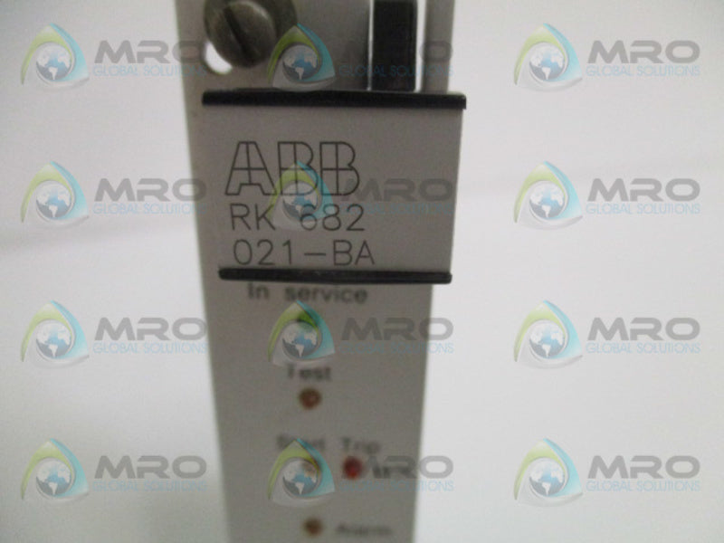 ABB RLVA100 RK682021-BA THERMAL OVERLOAD UNIT MODULE  UNMP
