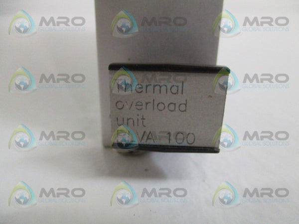 ABB RLVA100 RK682021-BA THERMAL OVERLOAD UNIT MODULE  UNMP