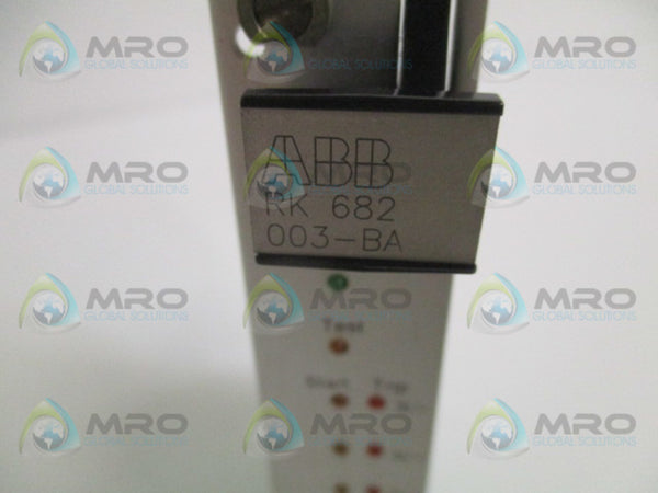 ABB RLOA100 RK682003-BA STANDARD UNIT MODULE  UNMP