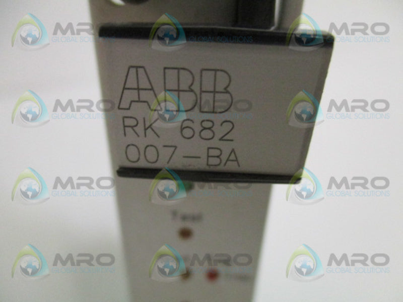 ABB RLIB100 RK682007-BA NEGATIVE SEQUENCE CURRENT UNIT MODULE  UNMP