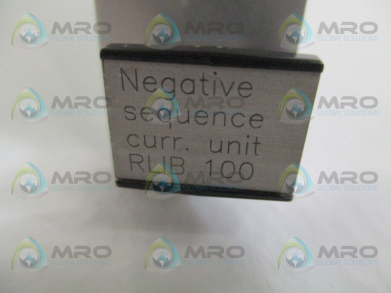 ABB RLIB100 RK682007-BA NEGATIVE SEQUENCE CURRENT UNIT MODULE  UNMP