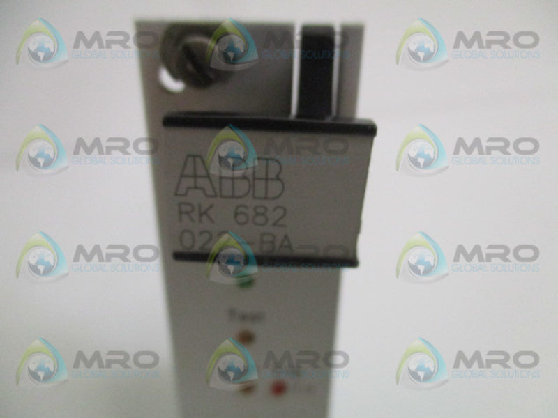 ABB RLOF100 RK682022-BA FREQUENCY/OVERFLUXING UNIT MODULE  UNMP