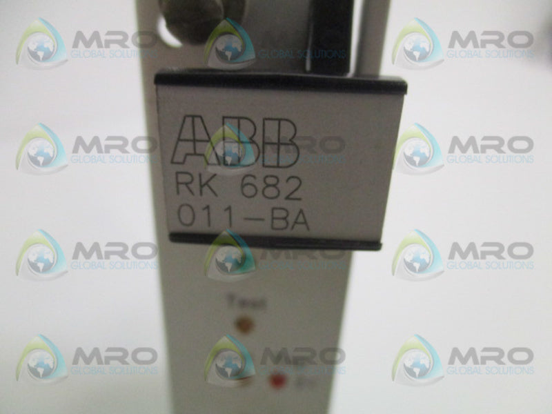 ABB RLOB100 RK682011-BA STANDARD UNIT MODULE  UNMP